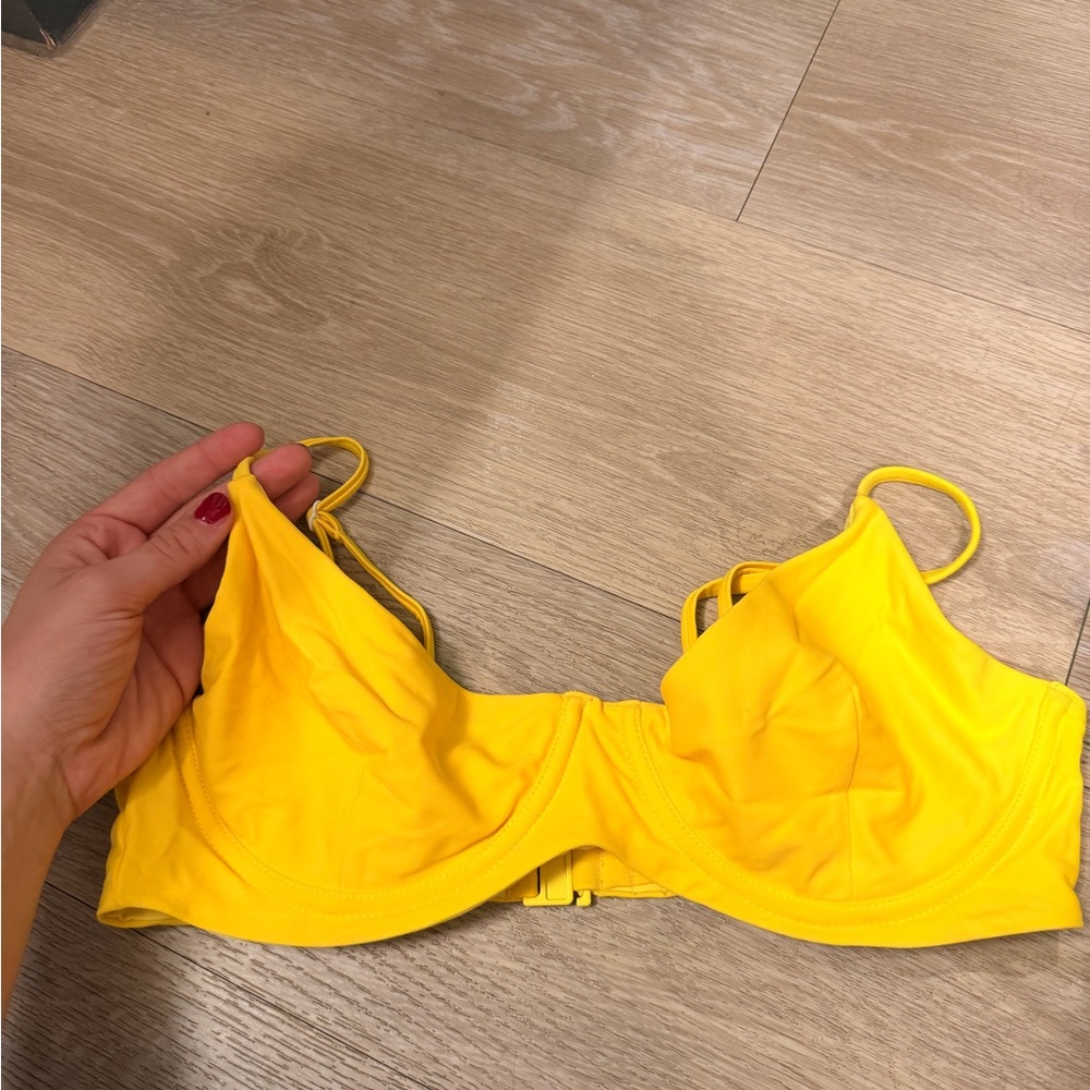 Blackbough Bright Yellow Bikini Top willow top